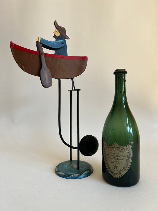 Driftwood Journey-Rowing Boat Balance Model