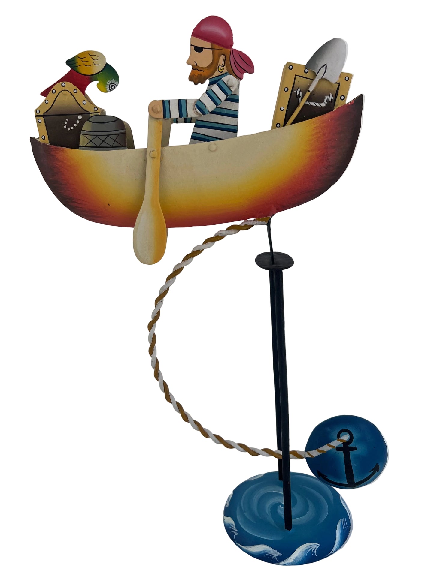 The Jolly Rocker-Pirate Rowing Boat Balance Model
