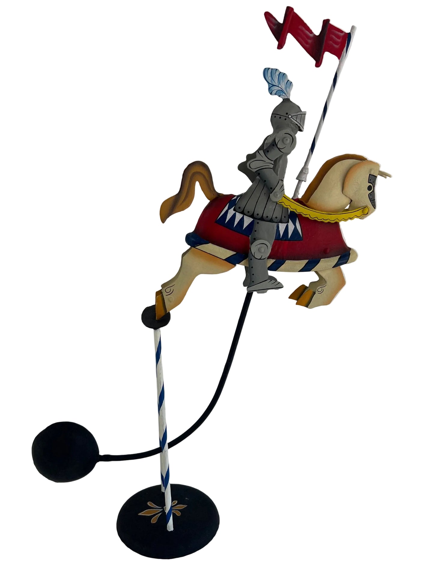 Sir Rock-A-Lot – Handmade Metal Medieval Knight Balance Model
