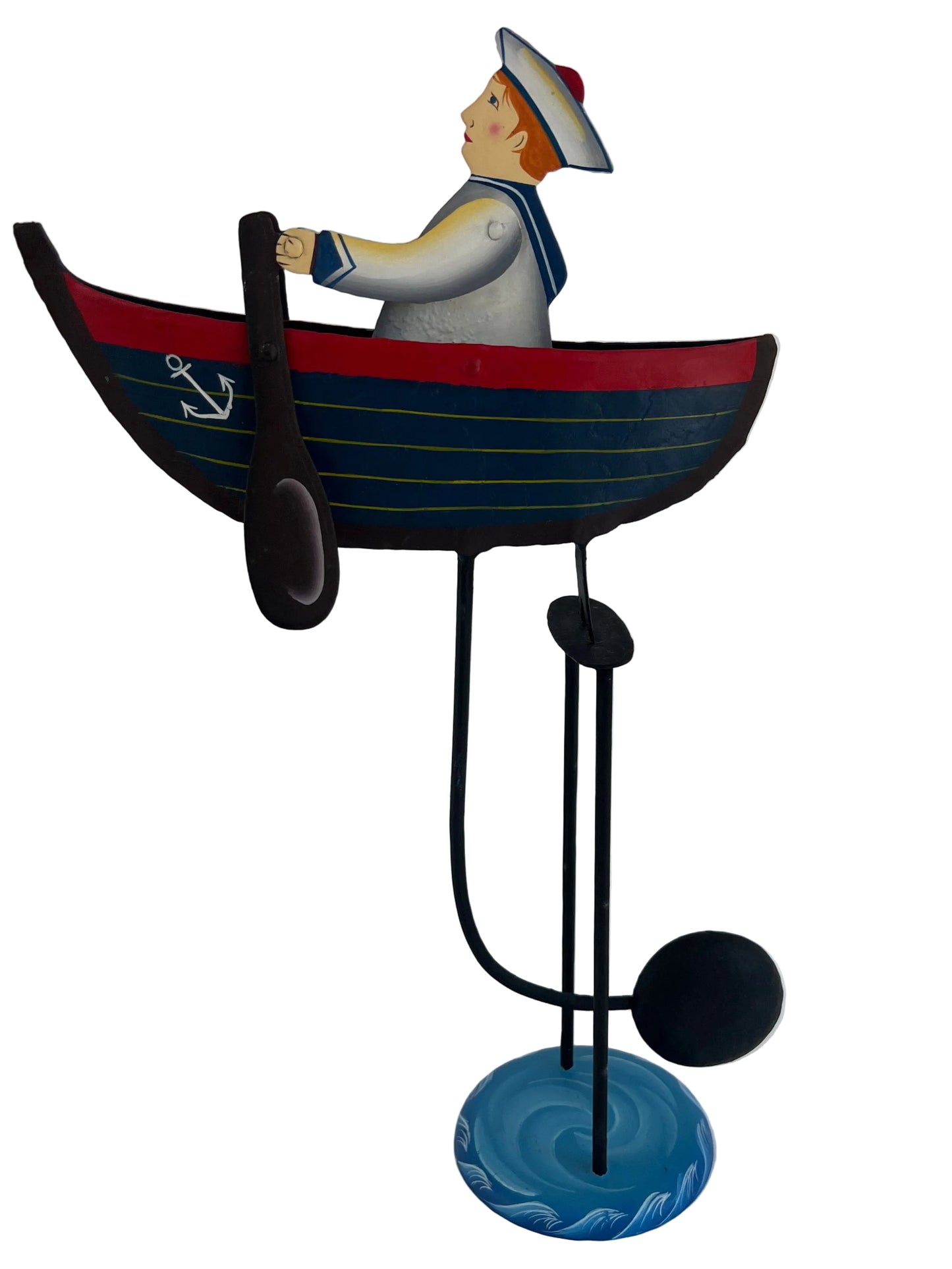 Seaside Sailor-Rowing Boat Balance Model