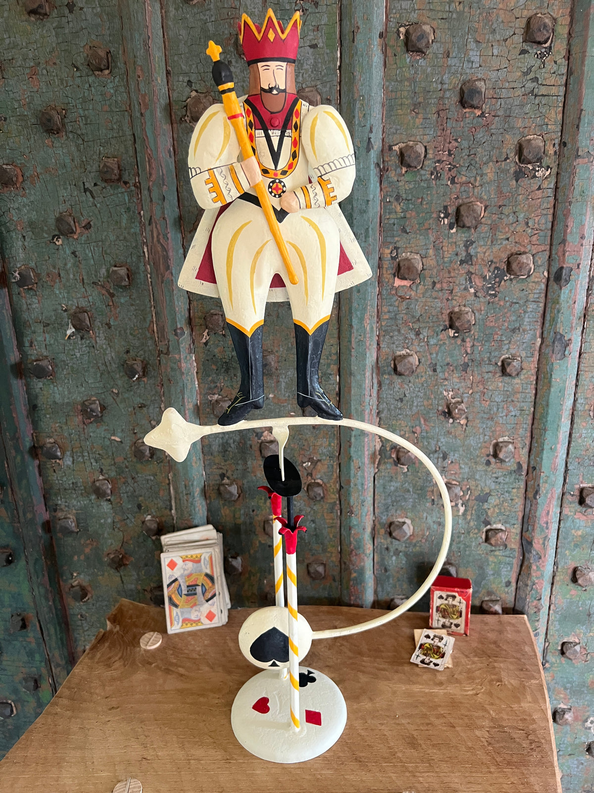 King of Kinetics-Royal Gift-Handmade Metal Balance Model