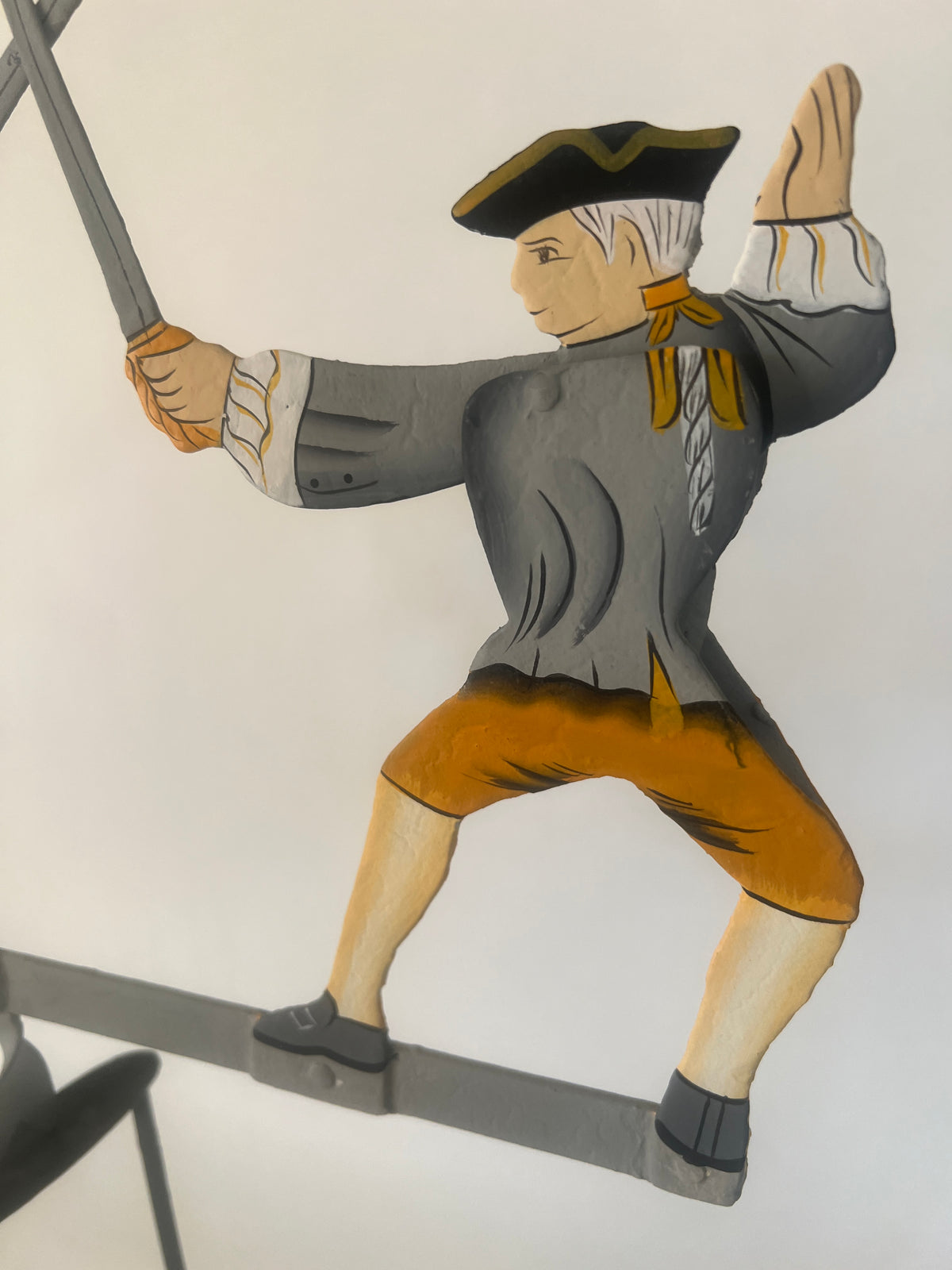 En Garde-Fencing Duel Gift-Handmade Metal Balance Model