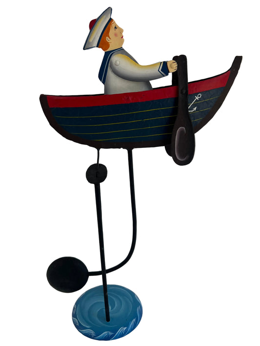 Seaside Sailor-Rowing Boat Balance Model
