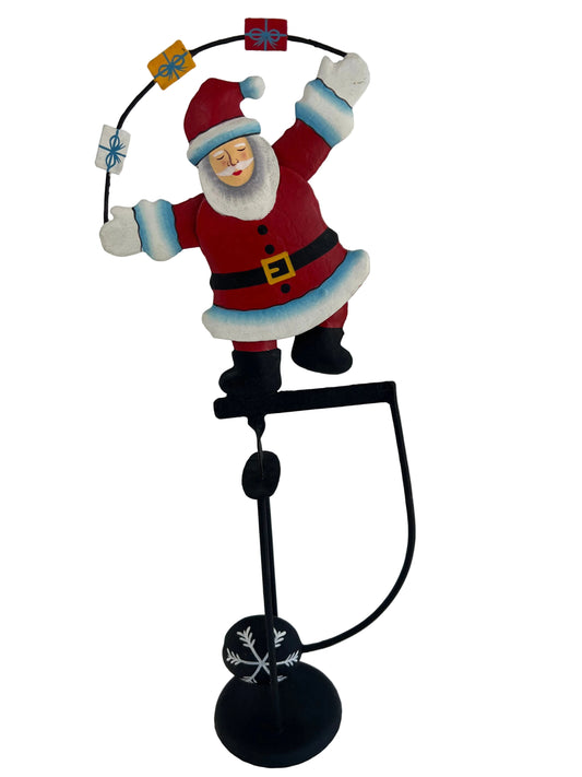The Jolly Juggler-Christmas / Santa Juggling Balance Model
