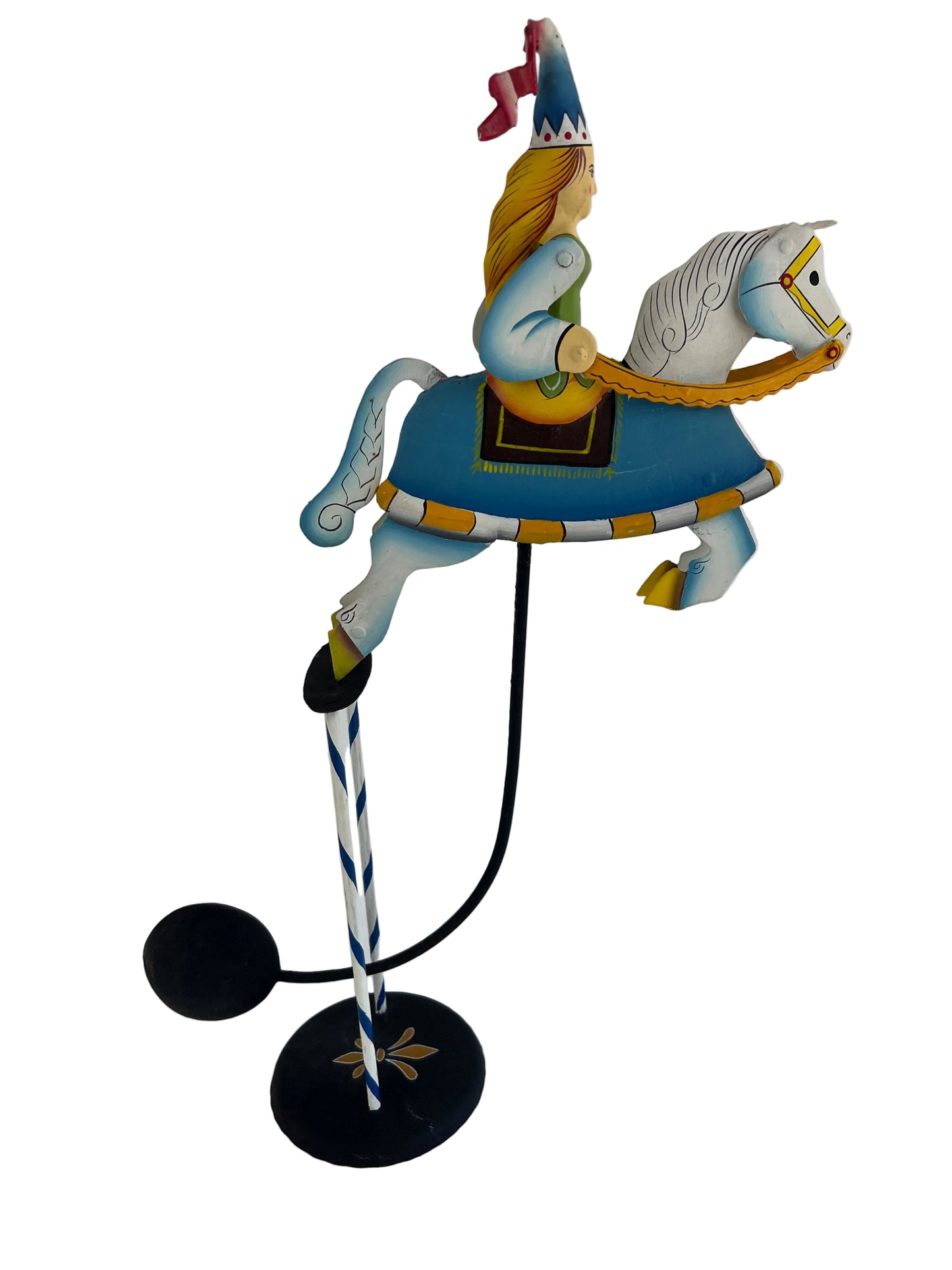 Perfect Princes – Handmade Metal Fairytale Horse Balance Model