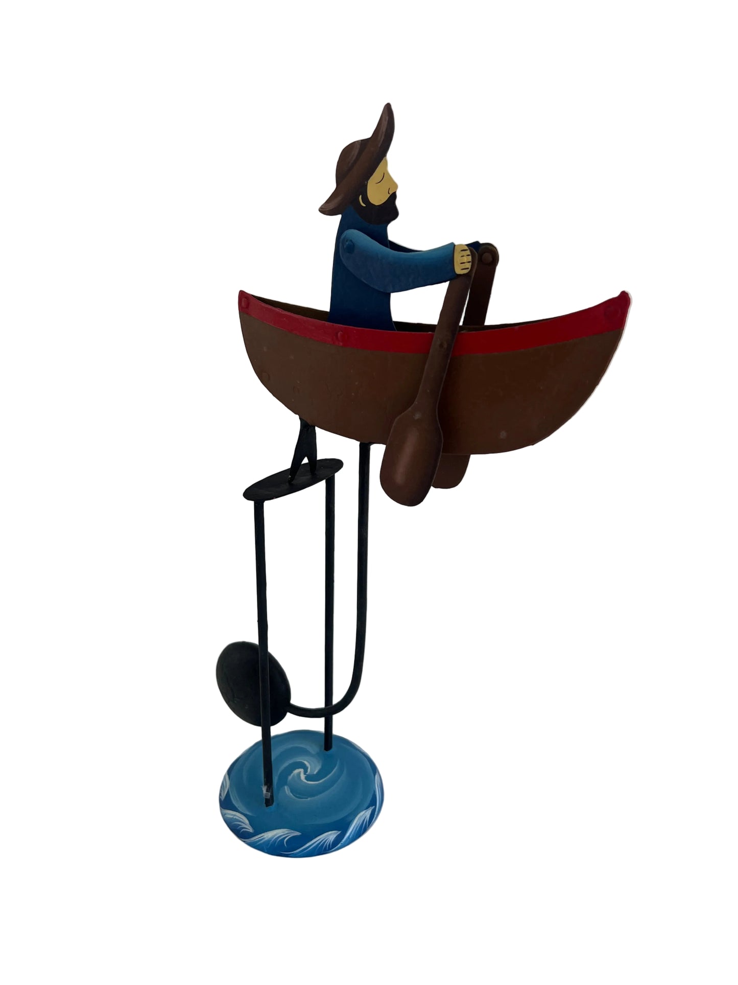 Driftwood Journey-Rowing Boat Balance Model